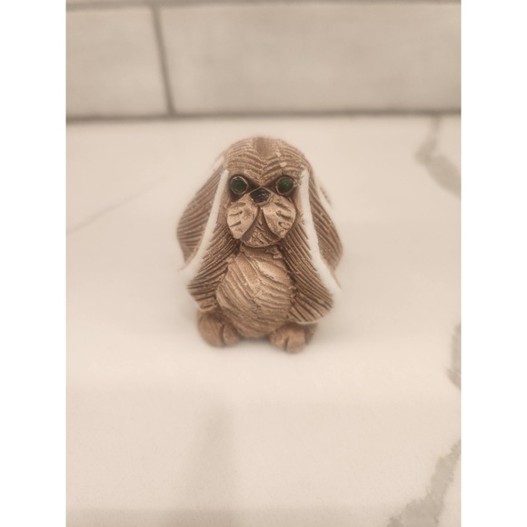 Other - Artesania Rinconada Pekingese Dog Figurine Hand Carved Pottery Made In Uruguay